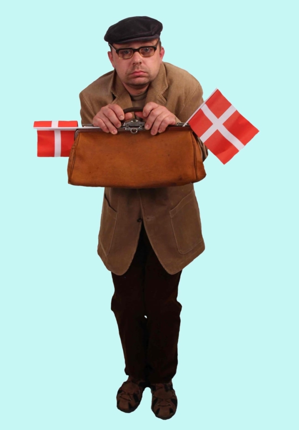 Die Olsenbande Kostüm Kjeld Jensen 2x Gr. XL für Erwachsene. 47- € für vier Tage. Zubehör inkl. – TVD-02 - Chemnitzer Kostümverleih.
