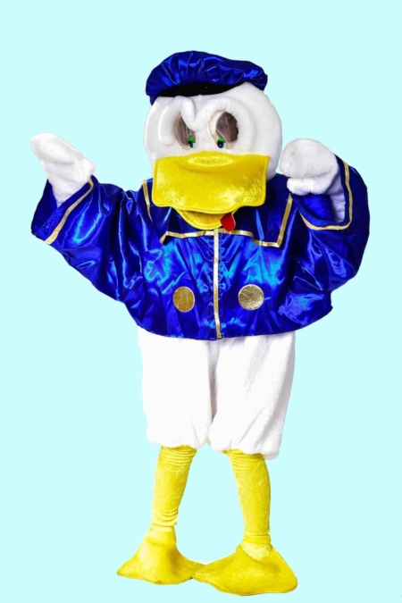 Kostüm Donald Duck. Gr.XL für Erwachsene. 28,- € für vier Tage. Zubehör inkl. – TV-74 - Chemnitzer Kostümverleih