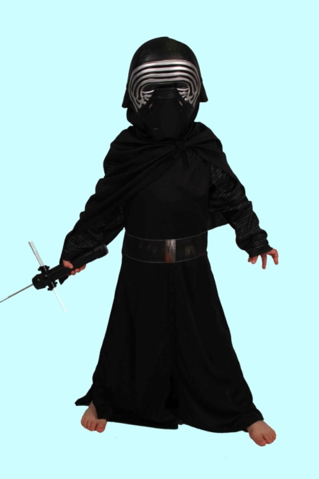 Kostüm Keylo Ren Star Wars. Gr.116 für Kinder. 15,- € für vier Tage. Zubehör inkl. – TV-28 - Chemnitzer Kostümverleih