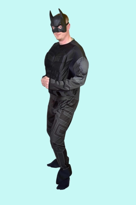 Kostüm Marvel Batman Gr. XXL. 39,- € für vier Tage. 39,- € für vier Tage. Zubehör inkl. – TV-91 - Chemnitzer Kostümverleih