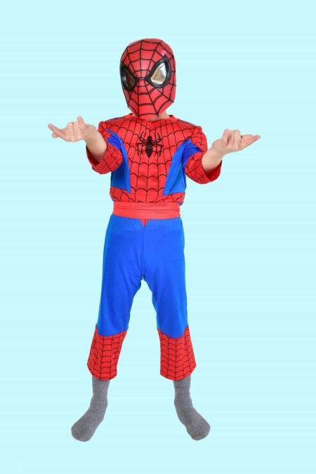 Kostüm Marvel Spidermann für Kinder. Gr. M. 12,- € für vier Tage. Zubehör inkl. – TV-13 - Chemnitzer Kostümverleih