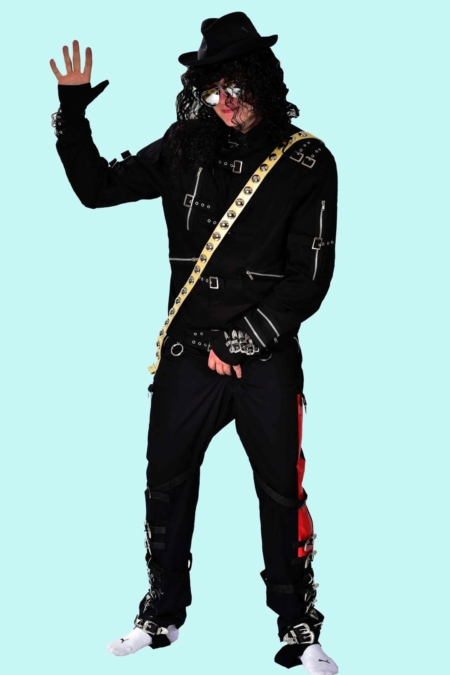 Kostüm Michael Jackson / King of Pop Gr. L für Erwachsene. 41,- € für vier Tage. Zubehör inkl. – TV-46- Chemnitzer Kostümverleih