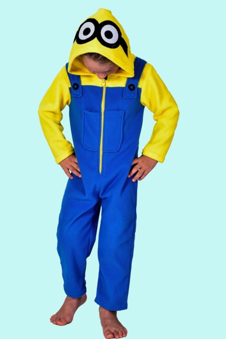 Kostüm Minions 2x Gr.110-116 u. 116-128 für Kinder. 13,- € für vier Tage. Zubehör inkl. – TV-24 - Chemnitzer Kostümverleih