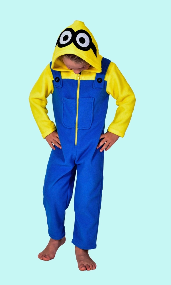 Kostüm Minions 2x Gr.110-116 u. 116-128 für Kinder. 13,- € für vier Tage. Zubehör inkl. – TV-24 - Chemnitzer Kostümverleih