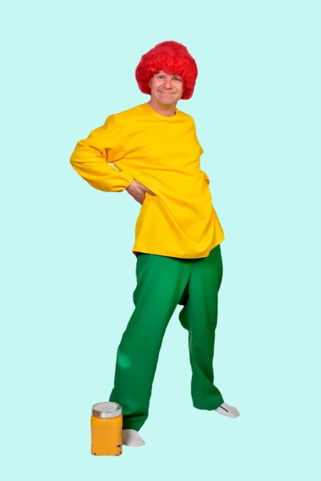 Kostüm Pumuckl. Gr. 50 für Erwachsene. 28,- € für vier Tage. Zubehör inkl. – TV-84 - Chemnitzer Kostümverleih