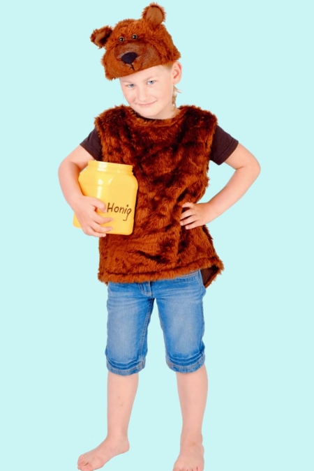 Kostüm Bärenweste für Kinder. 12,- € für vier Tage. Gr. 134.Zubehör inklusive - Chemnitzer Kostümverleih - Kostüm T-27