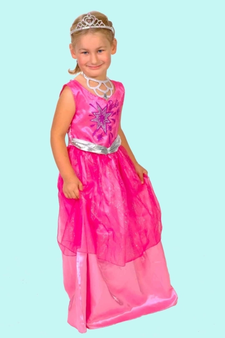 Kostüm Barbie Girl Gr. 134 - für Kinder 13,- € für vier Tage. Zubehör inklusive. Chemnitzer Kostümverleih. W-17