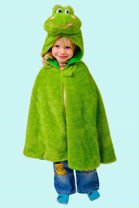 Kostüm Frosch Umhang für Kinder. 12,- € für vier Tage. Gr. 98. Zubehör inklusive - Chemnitzer Kostümverleih - Kostüm T-21