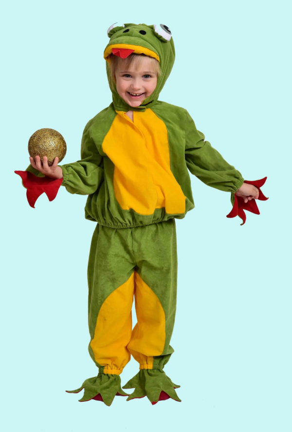 Kostüm Froschkönig für Kinder. 14,- € für vier Tage. Gr. 110. Zubehör inklusive - Chemnitzer Kostümverleih - Kostüm T-44