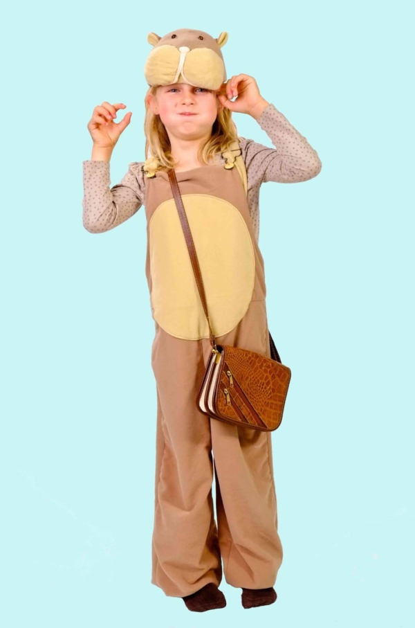 Kostüm Hamster 2X für Kinder. 13,- € für vier Tage. Zubehör inklusive - Chemnitzer Kostümverleih - Kostüm T-66