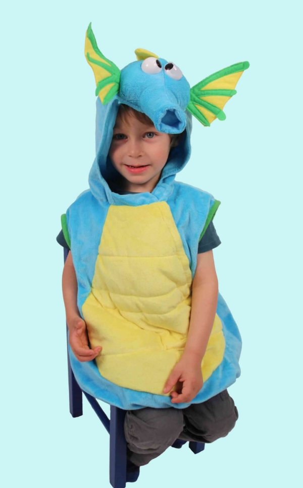 Kostüm Seepferdchen Overal für Kinder. 12,- € für vier Tage. Gr. 104 2X.. Zubehör inklusive - Chemnitzer Kostümverleih - Kostüm T-34
