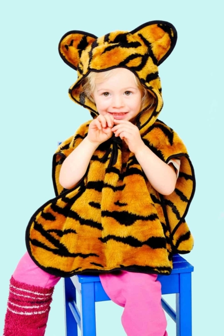 Kostüm kleiner Tiger für Kinder. 12,- € für vier Tage. Gr. 98. Zubehör inklusive - Chemnitzer Kostümverleih - Kostüm T-30