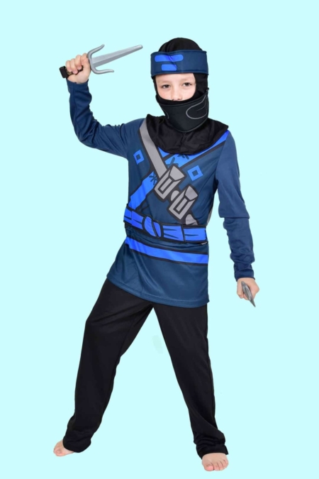 Kostüm Ninjago Gr. 122 für Kinder. 12,- € für vier Tage. Zubehör inkl. W-32 - Chemnitzer Kostümverleih