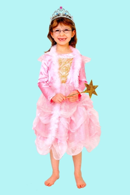 Prinzessin Kostüm Gr. 104 für Kinder. Zahnfee. 12,- € für vier Tage. Zubehör inklusive - Kostümverleih Chemnitz - Kostüm P-4