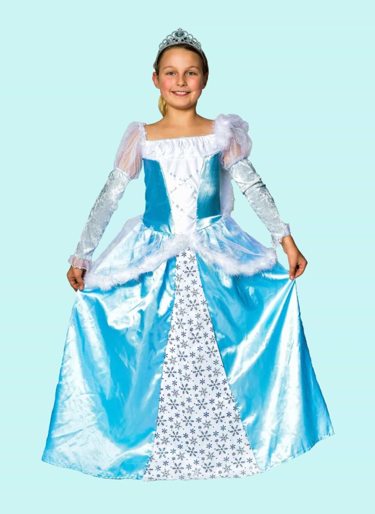 Prinzessin Kostüm Gr. 146 für Kinder. Tanz Elsa. 18,- € für vier Tage. Zubehör inklusive - Kostümverleih Chemnitz - Kostüm P-18