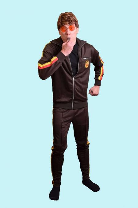 Kostüm Armeesportverein ASV NVA DDR Gr. 50-52 für Erwachsene. 31,- € für vier Tage. Zubehör inklusive. Chemnitzer Kostümverleih B-55