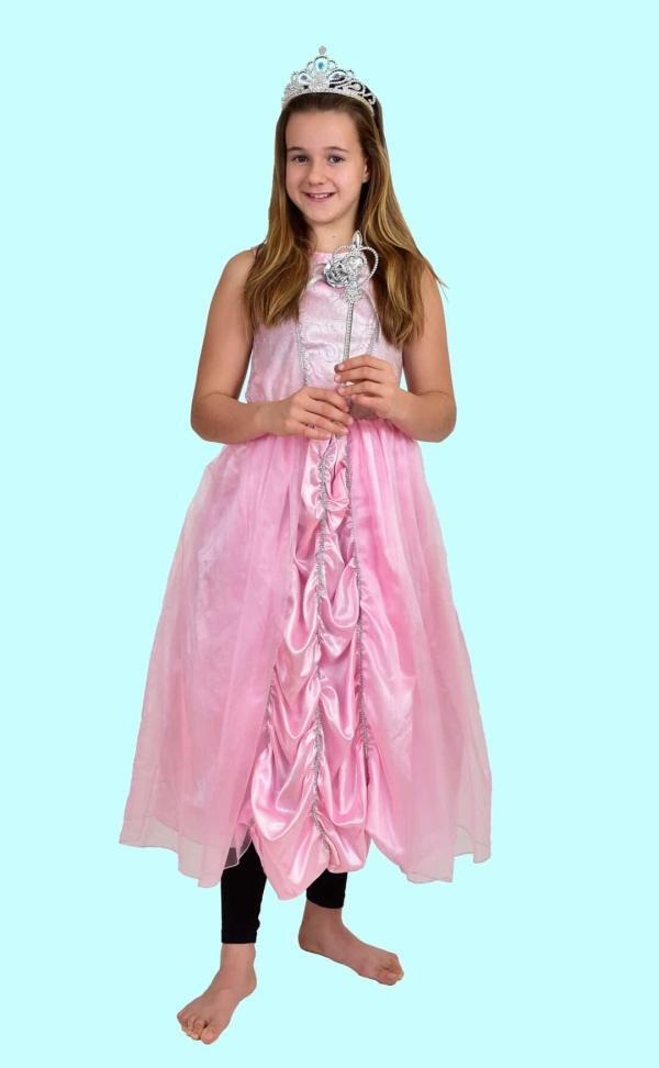 Prinzessin Kostüm Gr. 134 für Kinder und Jugendliche. Rosas lachen. 17,- € für vier Tage. Zubehör inklusive - Kostümverleih Chemnitz - Kostüm P-67
