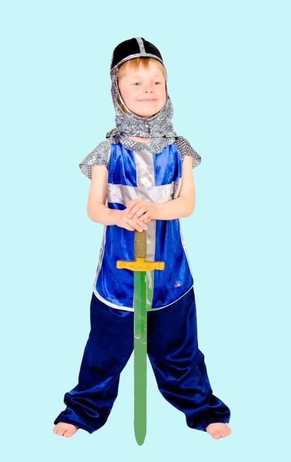 Ritter Kostüm Gr. 104 für Kinder. Prinz Löwenherz 17,- € für vier Tage. Zubehör inklusive - Kostümverleih Chemnitz - Kostüm P-73