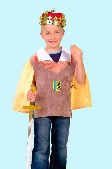 Ritter Kostüm Gr. 134 für Kinder. Prinz Chemnitz 15,- € für vier Tage. Zubehör inklusive - Kostümverleih Chemnitz - Kostüm P-78