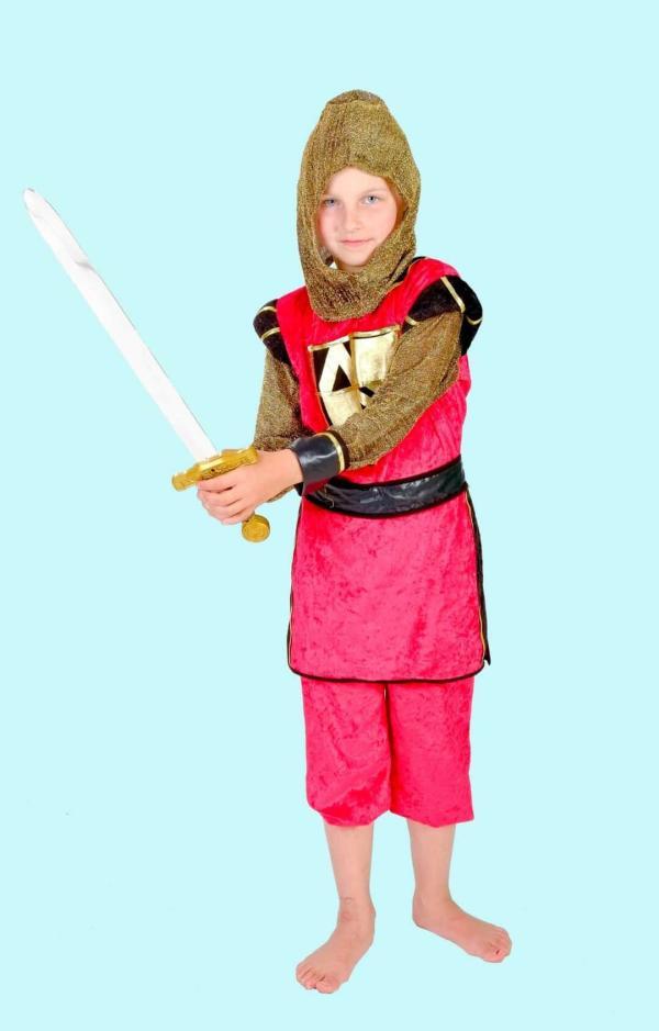 Ritter Kostüm Gr. 140 für Kinder. Ritter hau mich weg 18- € für vier Tage. Zubehör inklusive - Kostümverleih Chemnitz - Kostüm P-89