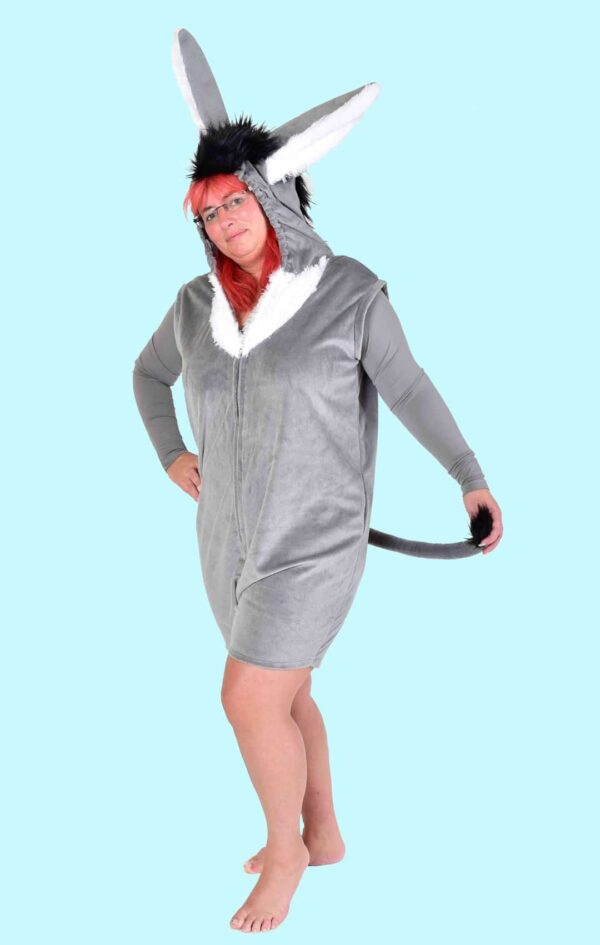 Kostüm Esel Eselin Gr.XL für Erwachsene. 23,- € für vier Tage. Zubehör inklusive - Kostümverleih Chemnitz T-106