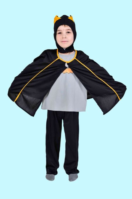 Kostüm Fledermaus Gr. 116 für Kinder. 12,- € für vier Tage. Draculas Helfer. Zubehör inklusive - Chemnitzer Kostümverleih - Kostüm T-45