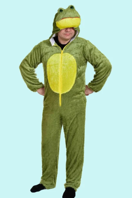 Kostüm Frosch Froschkönig Micha. 27,- € für vier Tage. Gr. XL. Zubehör inklusive - Chemnitzer Kostümverleih - Kostüm T-101