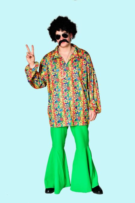Kostüm Hippi Summer of Love Gr. 50 für Erwachsene 37,- € für vier Tage.  Zubehör inklusive – Kostümverleih Chemnitz – Hippi-8