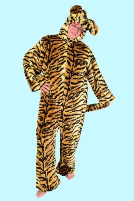 Kostüm Tiger Tigerkralle für Erwachsene. 28,- € für vier Tage. Gr. XL Zubehör inklusive - Chemnitzer Kostümverleih - Kostüm T-108
