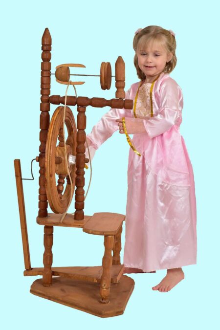 Kostüm Dornröschen Gr. 120 für Kinder inkl. Zubehör. 16,- € für vier Tage.Kostümverleih Chemnitz – Kostüm M-28