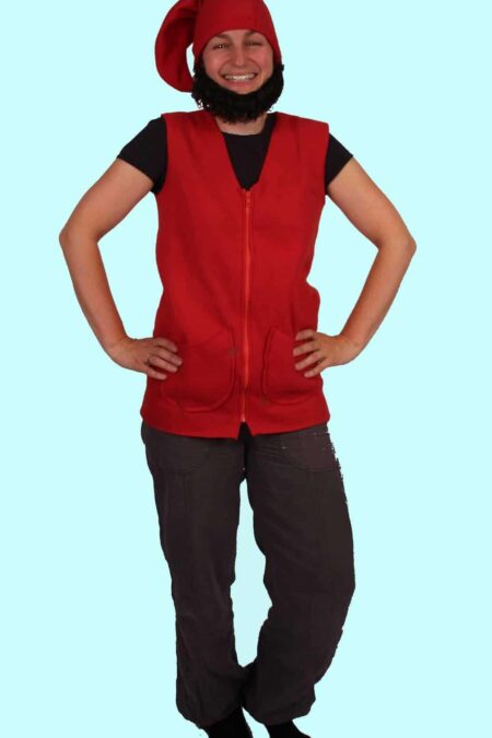 Kostüm Lachender Zwerg Gr. 50 für Erwachsene inkl. Zubehör. 17,- € für vier Tage. Kostümverleih Chemnitz – Kostüm M-42