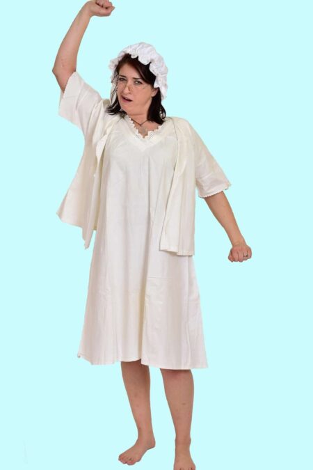 Kostüm Witwe Bolte Gr. 38 für Erwachsene inkl. Zubehör. 17,- € für vier Tage. Kostümverleih Chemnitz – Kostüm M-47