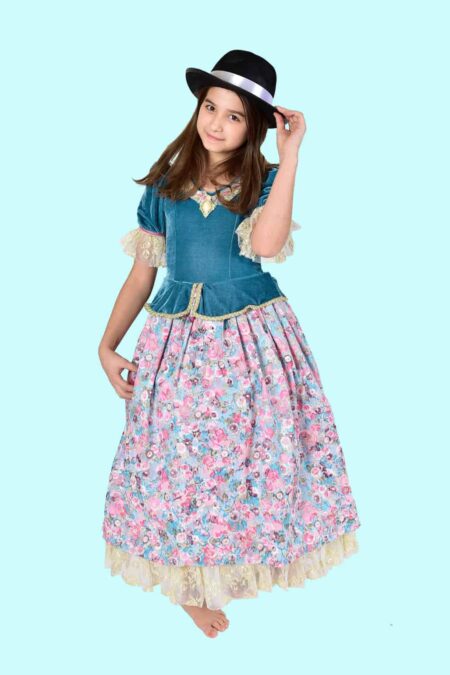 Kostüm Reifrock Mädchen Gr. 122-124 für Kinder. 25,- € für vier Tage. Zubehör inklusive. Chemnitzer Kostümverleih F-13