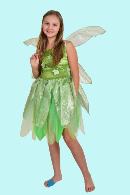 Kostüm Tinkerbell die emsige Gr. 146 für Kinder. 19,- € für vier Tage. Zubehör inklusive. Chemnitzer Kostümverleih F-8