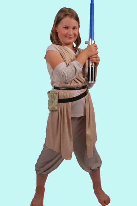 Kostüm Star Wars Rey Skywalker Gr.140 für Kinder. 24,- € für vier Tage. Chemnitzer Kostümverleih