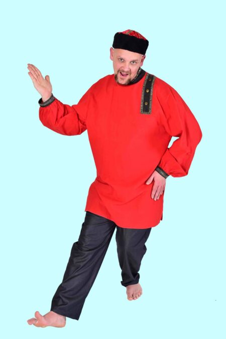 Kostüm Kosake Rasputin Gr. XL für Erwachsene. 29,- € für vier Tage. Chemnitzer Kostümverleih. W-231