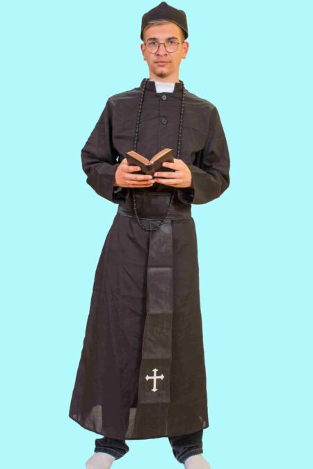 Kostüm Pfarrer Pastor 2X Gr. 50-52 für Erwachsene. Zubehör inklusive. Chemnitzer Kostümverleih B-104