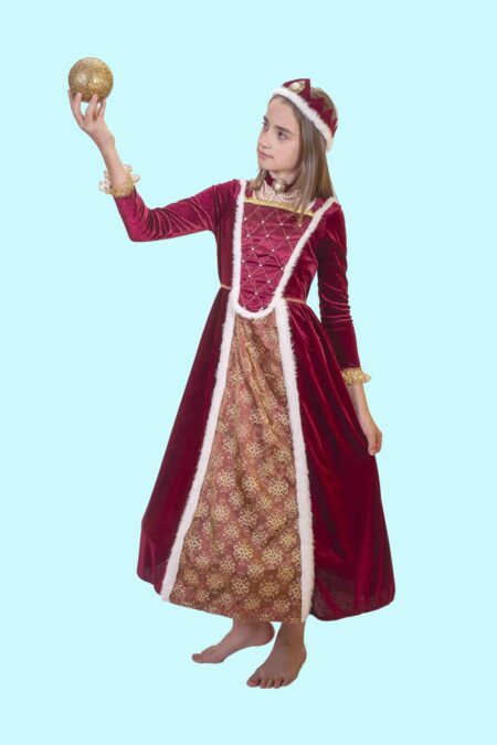 Kostüm Mittelalter edle Prinzessin Gr. 134 für Kinder inkl. Kostümverleih Chemnitz – MA-20
